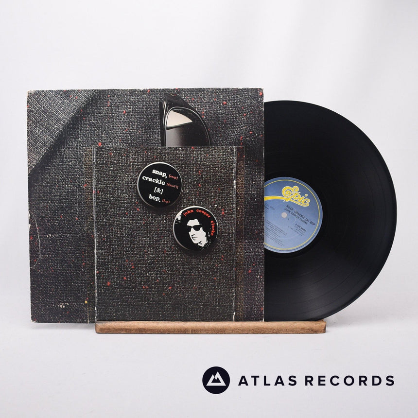 John Cooper Clarke Snap, Crackle & Bop LP Vinyl Record - Front Cover & Record