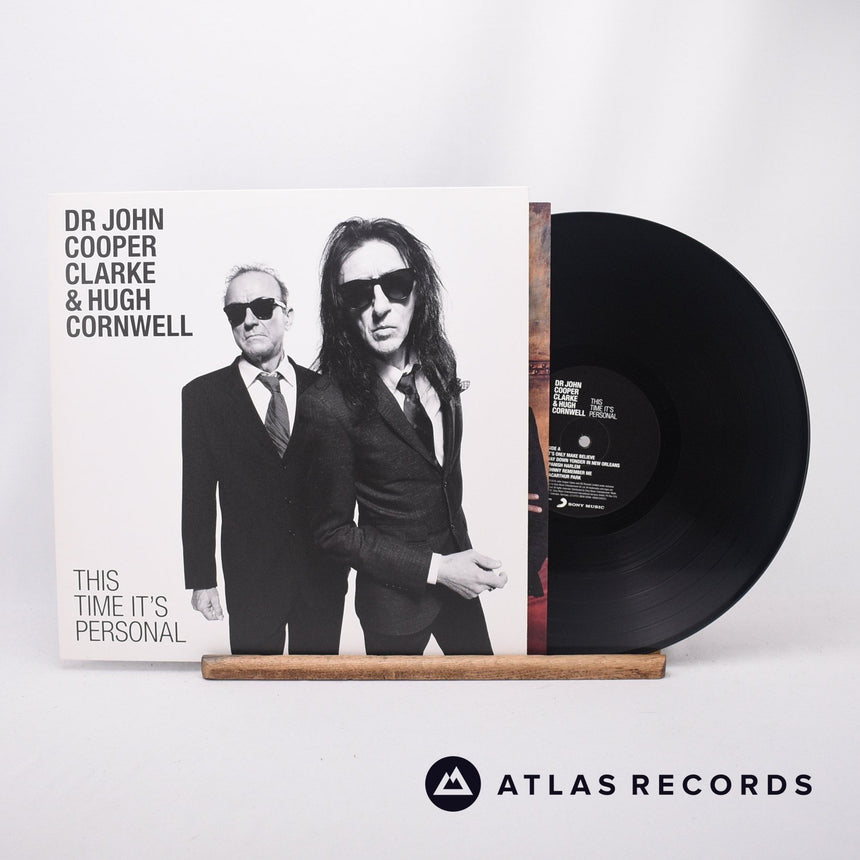 John Cooper Clarke This Time It's Personal LP Vinyl Record - Front Cover & Record