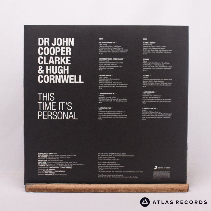 John Cooper Clarke - This Time It's Personal - A1 B1 LP Vinyl Record - NM/NM