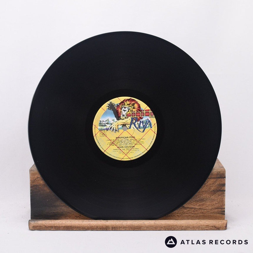 John Cougar Mellencamp - American Fool - Reissue LP Vinyl Record - EX/EX