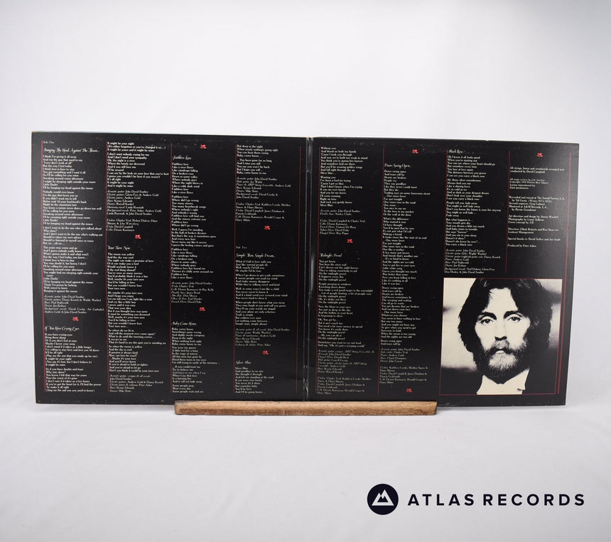John David Souther - Black Rose - Gatefold LP Vinyl Record - VG+/EX