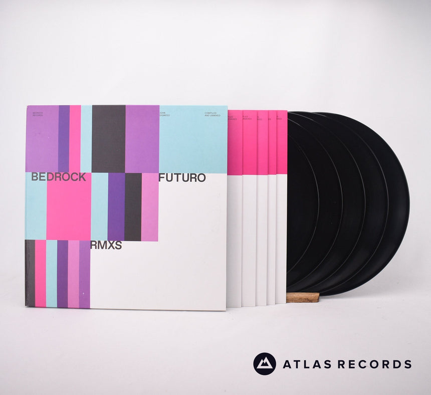 John Digweed Futuro Rmxs 5 x 12" Vinyl Record - Front Cover & Record