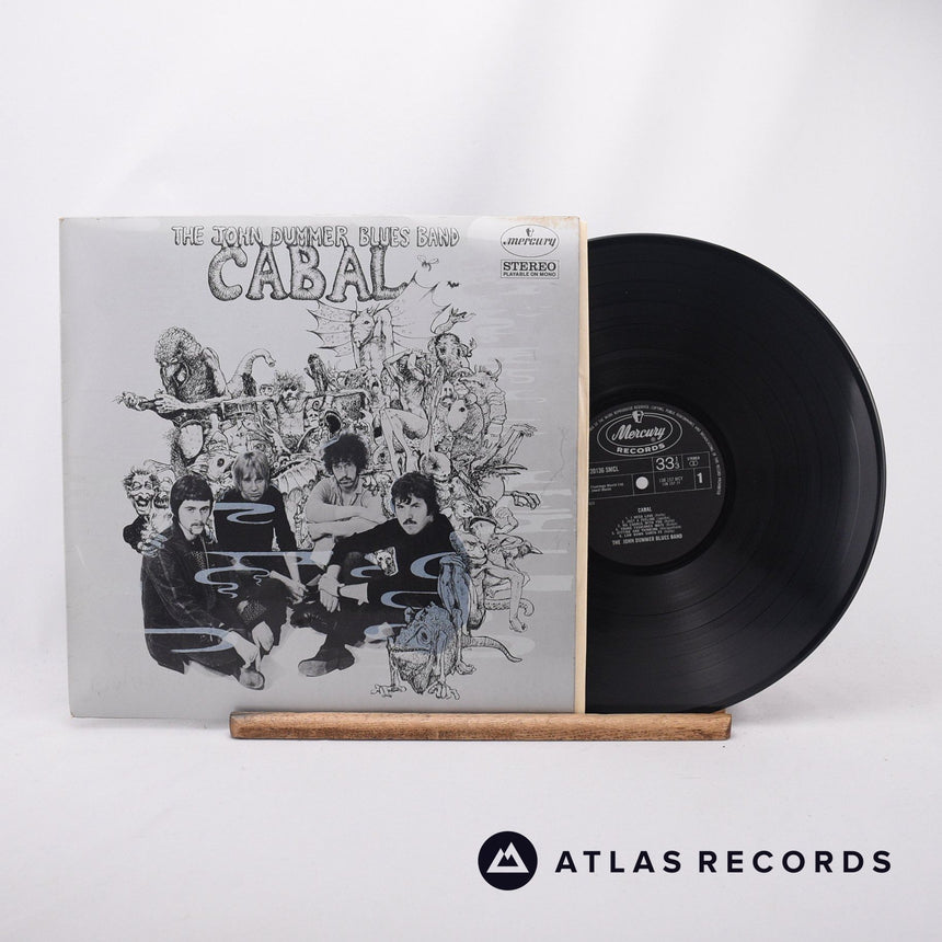 John Dummer Blues Band Cabal LP Vinyl Record - Front Cover & Record