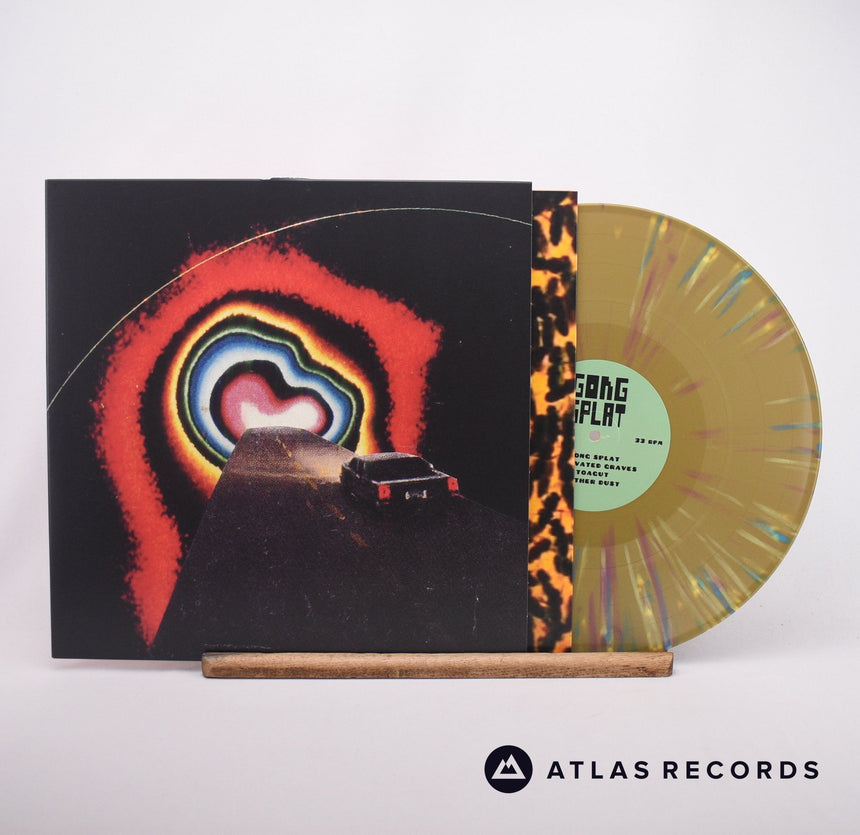John Dwyer Gong Splat LP Vinyl Record - Front Cover & Record