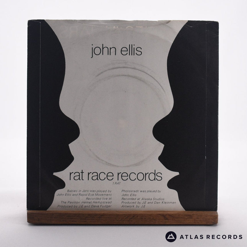 John Ellis - Babies In Jars - 7" Vinyl Record - VG/VG+