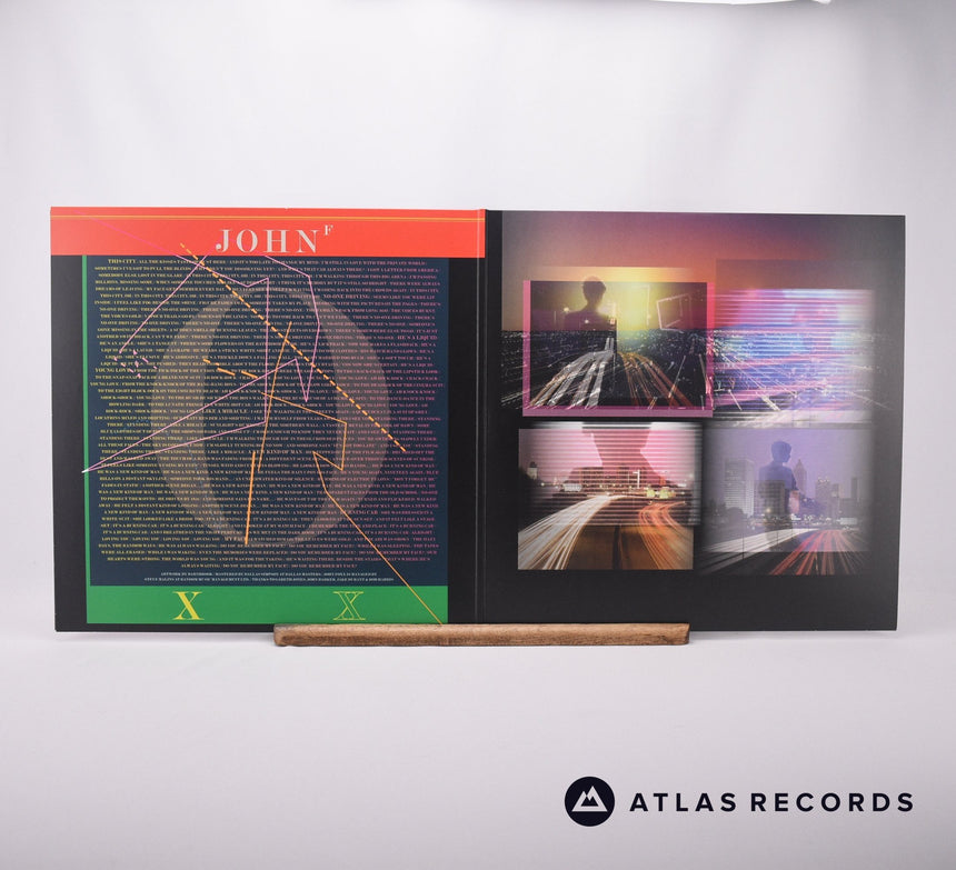 John Foxx - Burning Car - Gatefold 1/A 2/A LP Vinyl Record - NM/NM