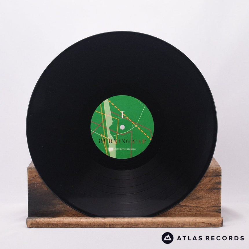 John Foxx - Burning Car - Gatefold 1/A 2/A LP Vinyl Record - NM/NM