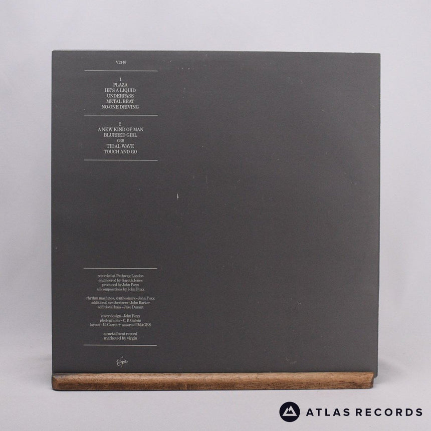 John Foxx - Metamatic - Strawberry A3 B-2 LP Vinyl Record - VG+/EX