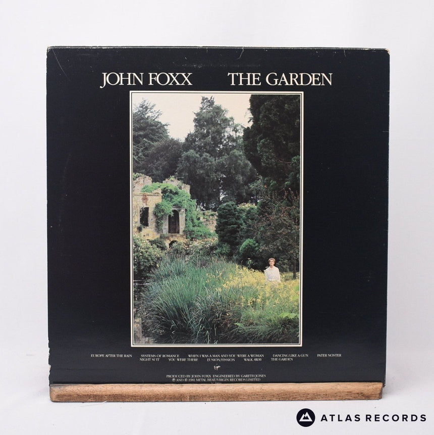 John Foxx - The Garden - Booklet LP Vinyl Record - VG+/EX