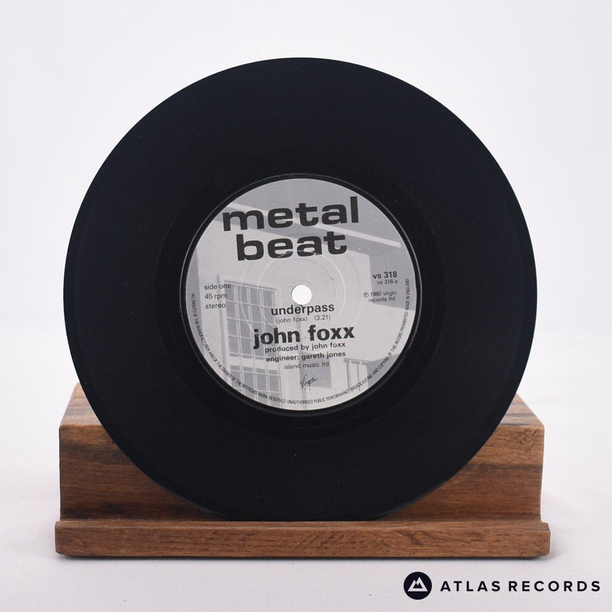 John Foxx - Underpass - 7" Vinyl Record - VG+/VG+