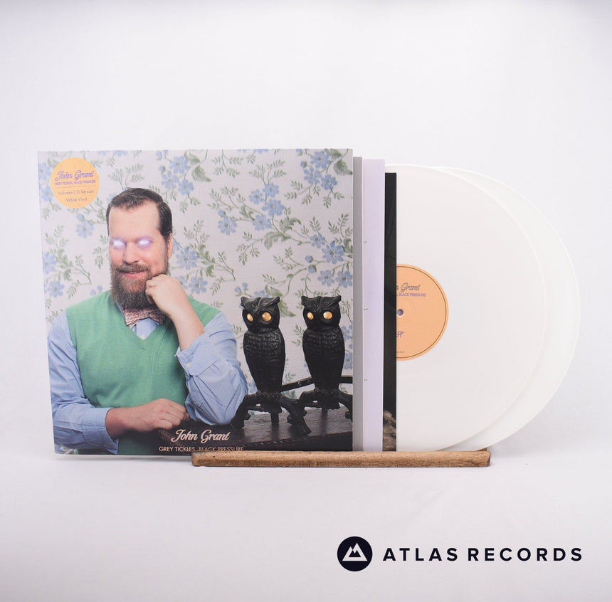 John Grant Grey Tickles, Black Pressure 2 x LP Vinyl Record - Front Cover & Record