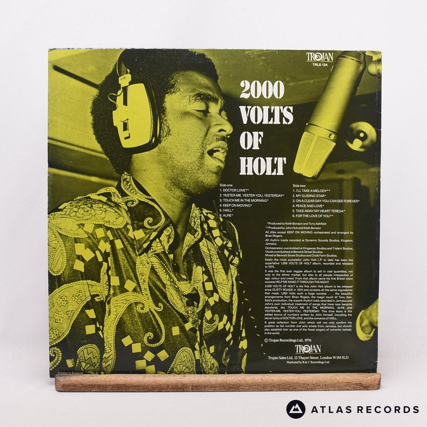 John Holt - 2000 Volts Of Holt - LP Vinyl Record - EX/EX