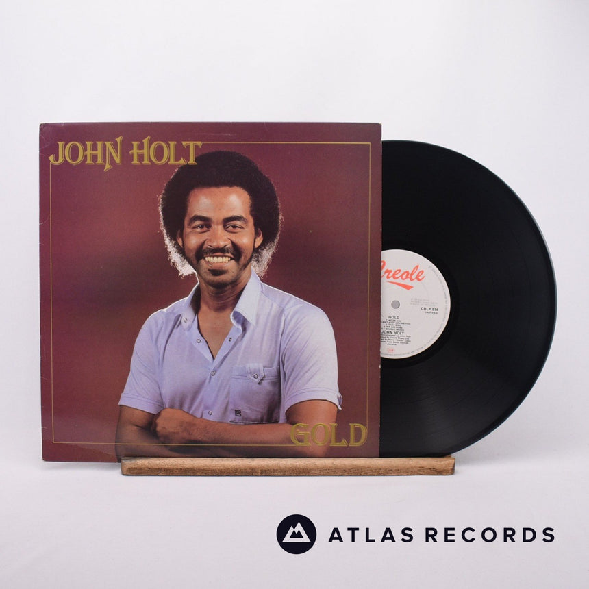 John Holt Gold LP Vinyl Record - Front Cover & Record
