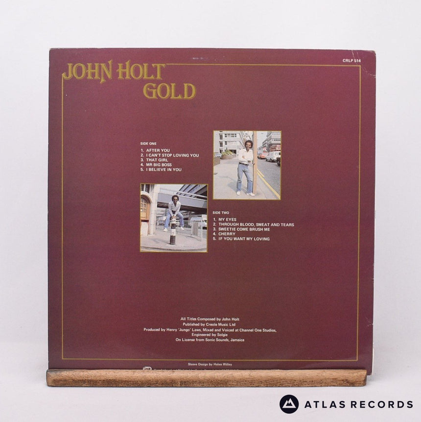 John Holt - Gold - A-1 B-1 LP Vinyl Record - VG+/EX