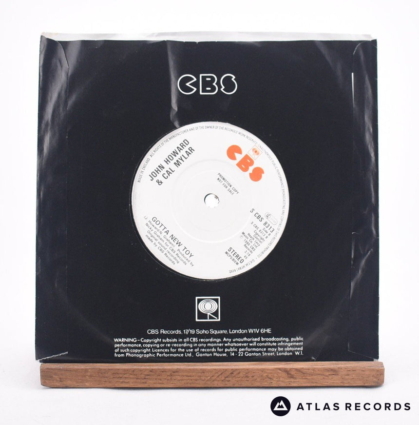 John Howard - I Tune Into You - Promo 7" Vinyl Record - VG+/EX