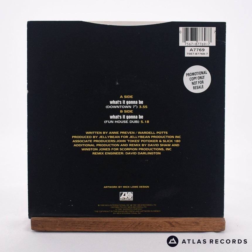 John "Jellybean" Benitez - What's It Gonna Be - 7" Vinyl Record - EX/EX