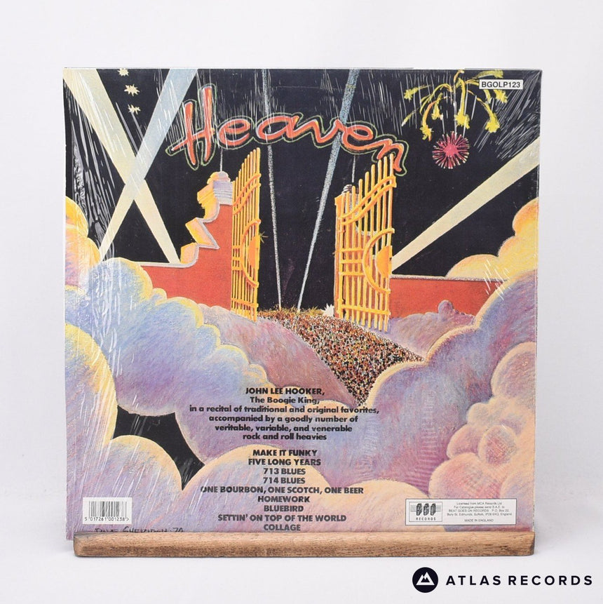 John Lee Hooker - Free Beer And Chicken - Reissue LP Vinyl Record - EX/EX