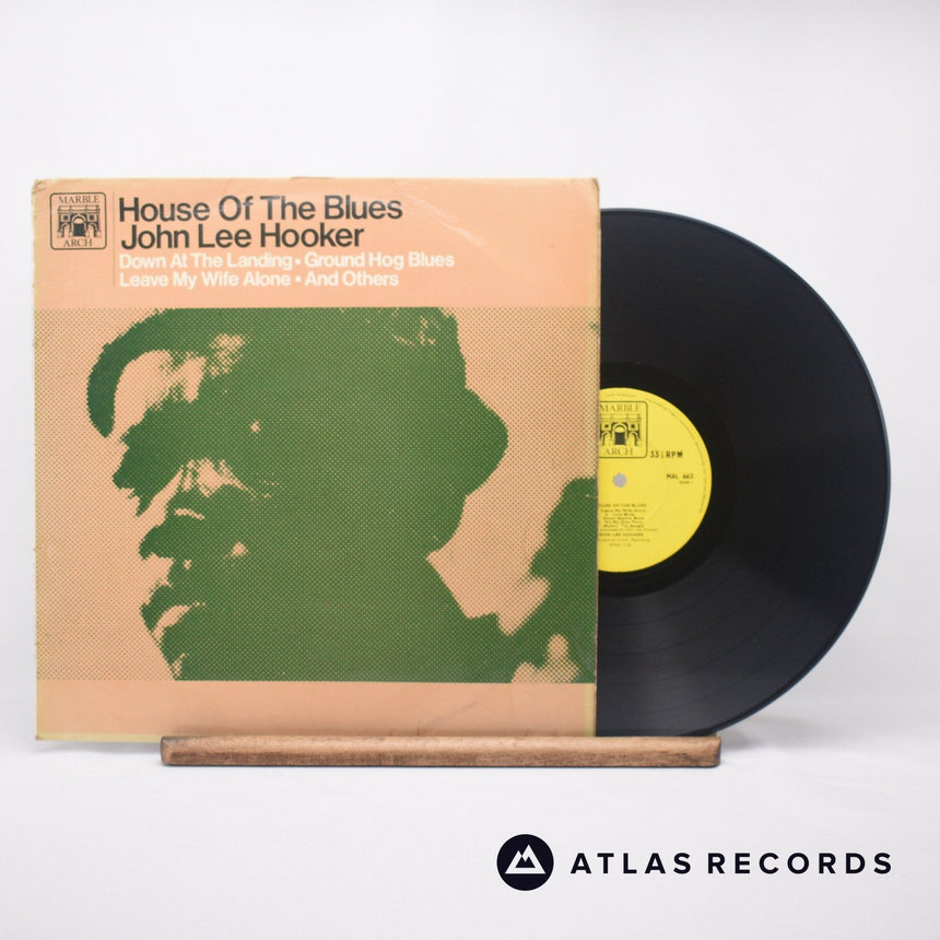 John Lee Hooker House Of The Blues LP Vinyl Record - Front Cover & Record