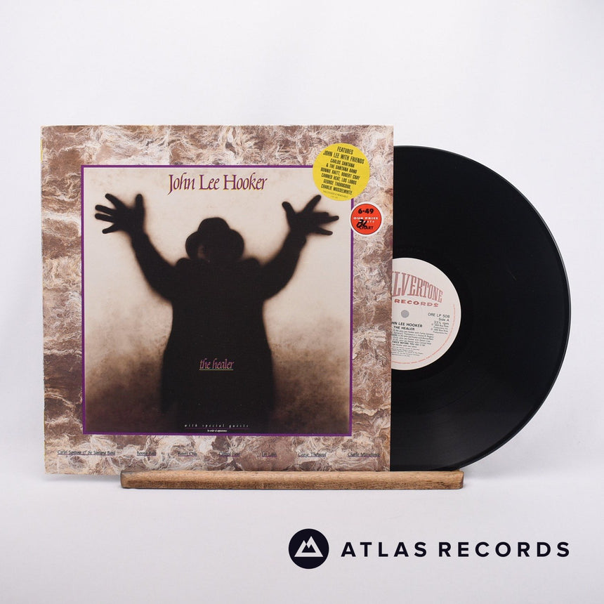 John Lee Hooker The Healer LP Vinyl Record - Front Cover & Record