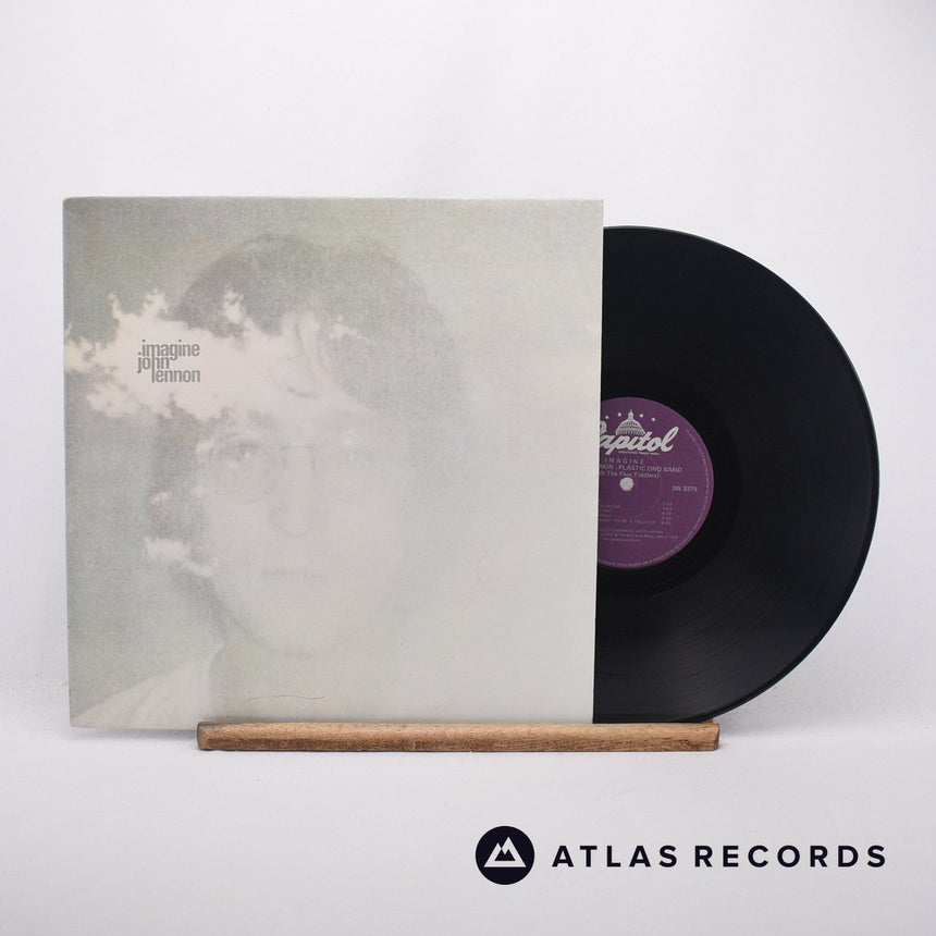 John Lennon Imagine LP Vinyl Record - Front Cover & Record