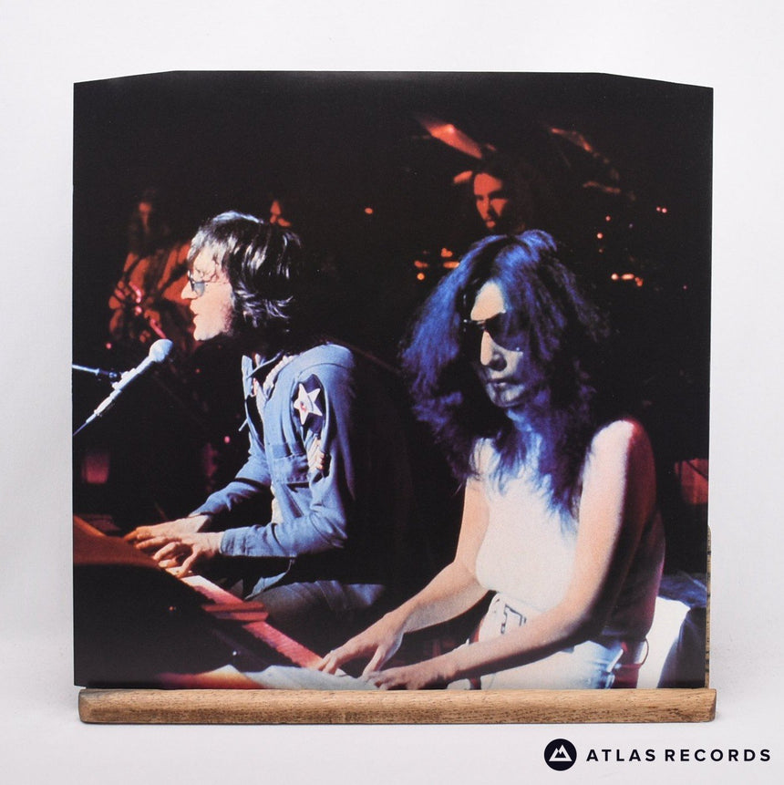 John Lennon - Live In New York City - Embossed Sleeve LP Vinyl Record - EX/EX