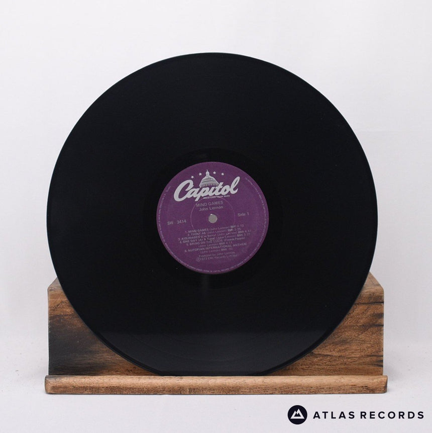 John Lennon - Mind Games - Reissue Canadian LP Vinyl Record - VG+/EX