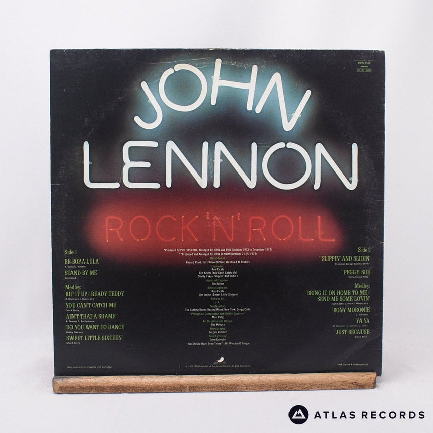 John Lennon - Rock 'N' Roll - LP Vinyl Record - VG+/VG+