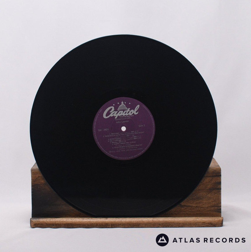 John Lennon - Shaved Fish - Reissue Canadian LP Vinyl Record - EX/EX