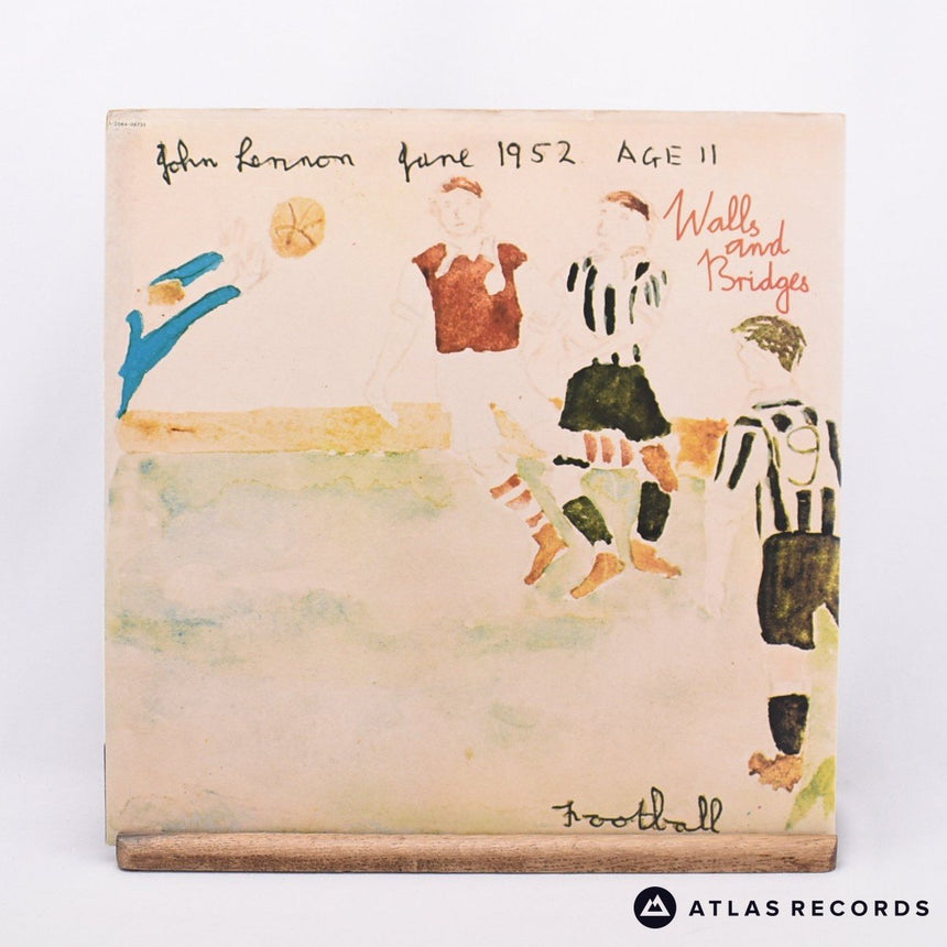 John Lennon - Walls And Bridges - Booklet A 8-10-74 LP Vinyl Record - VG+/EX