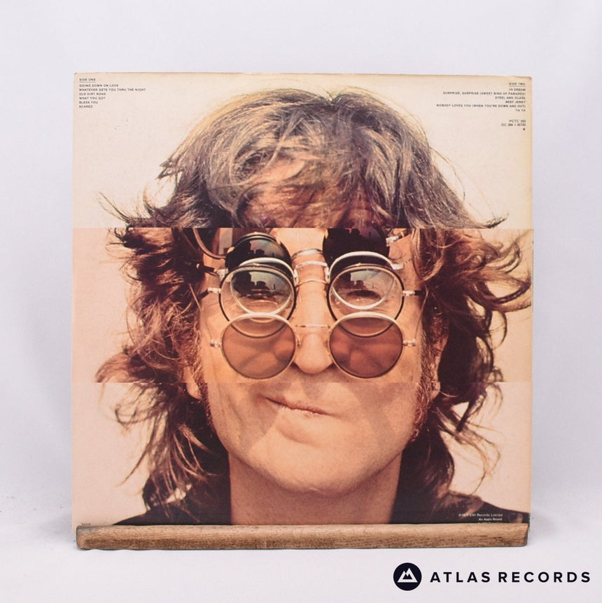 John Lennon - Walls And Bridges - Die-Cut Sleeve LP Vinyl Record - VG+/EX