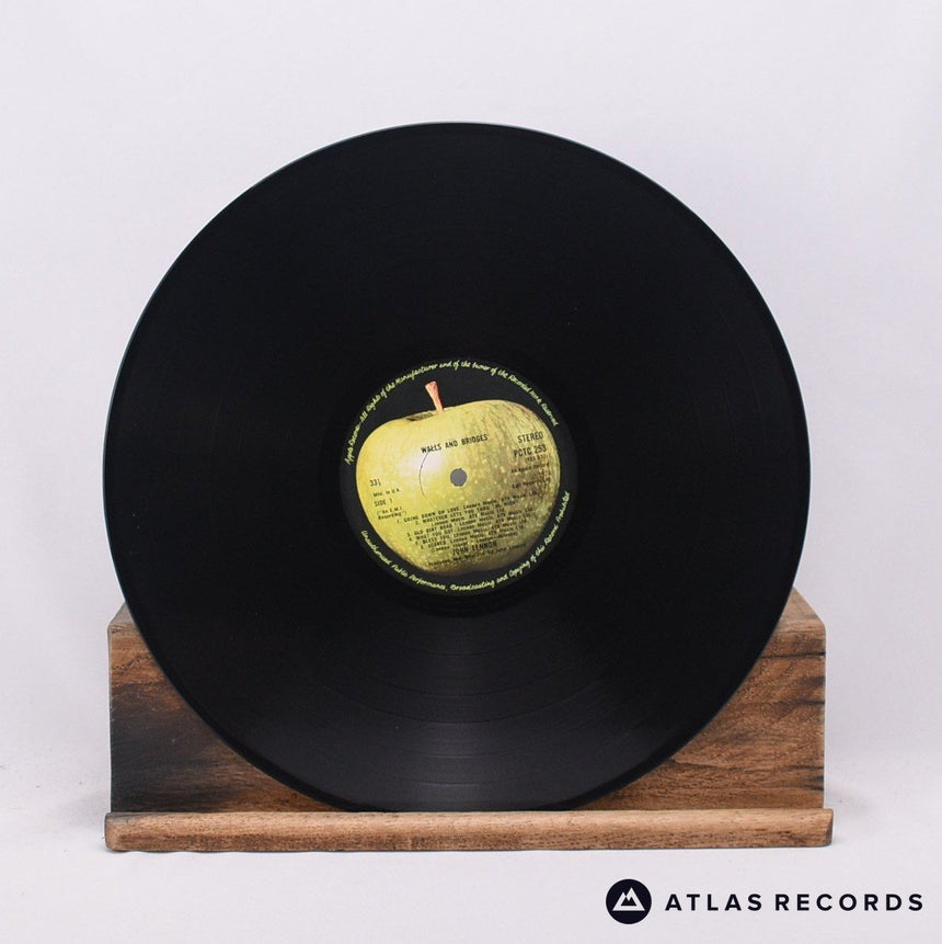 John Lennon - Walls And Bridges - Die-Cut Sleeve LP Vinyl Record - VG+/EX