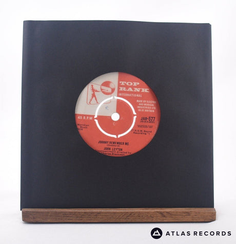John Leyton Johnny Remember Me 7" Vinyl Record - In Sleeve