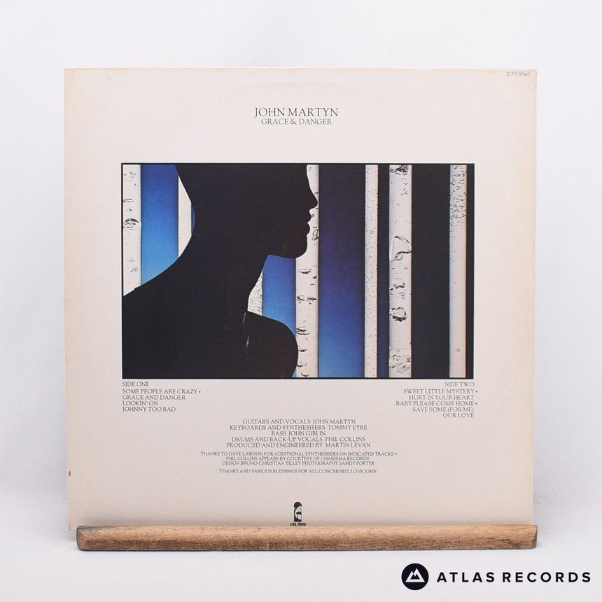John Martyn - Grace & Danger - Townhouse LP Vinyl Record - EX/EX