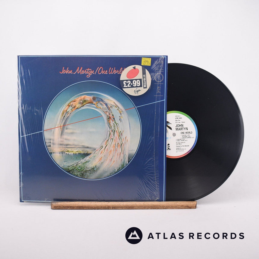 John Martyn One World LP Vinyl Record - Front Cover & Record