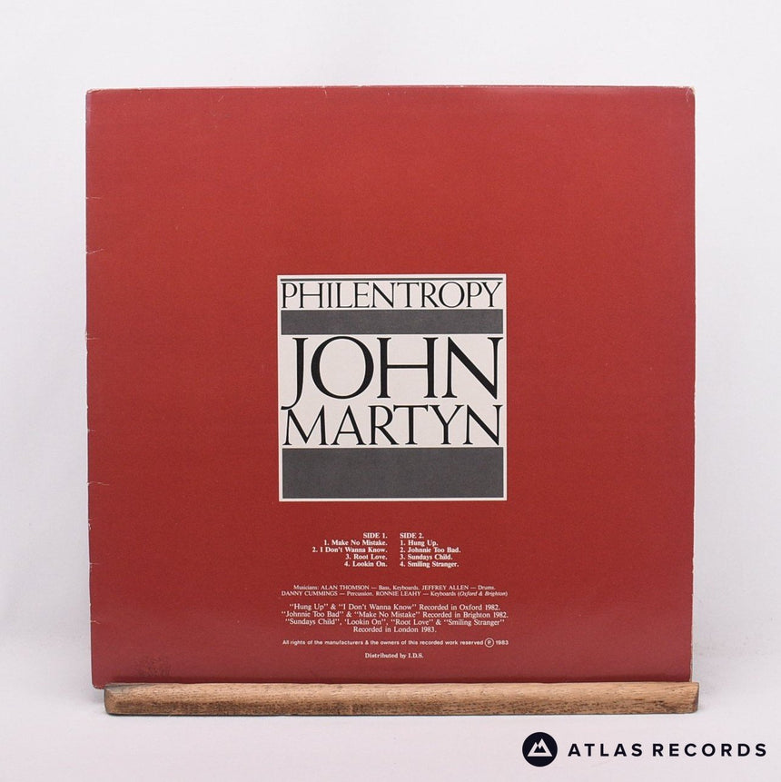 John Martyn - Philentropy - LP Vinyl Record - VG+/EX