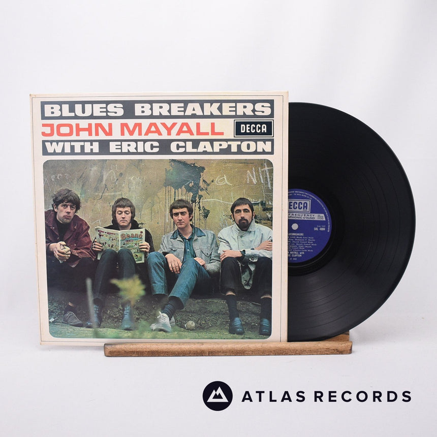 John Mayall Blues Breakers LP Vinyl Record - Front Cover & Record