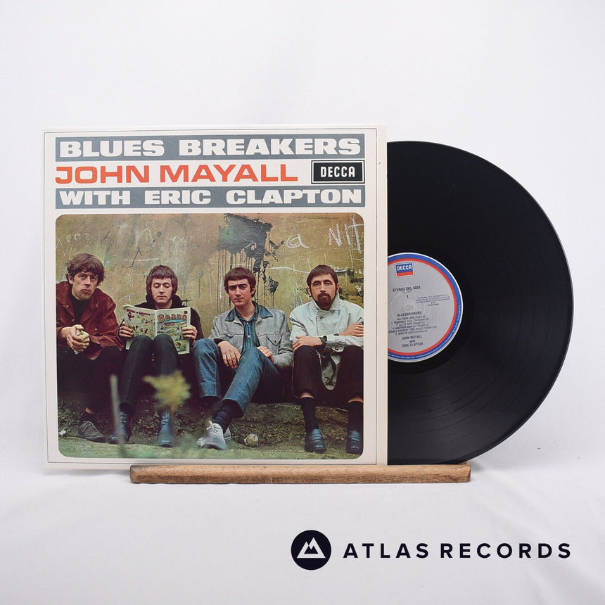 John Mayall Blues Breakers LP Vinyl Record - Front Cover & Record