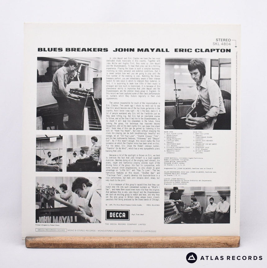 John Mayall - Blues Breakers - Reissue Netherlands LP Vinyl Record - EX/NM