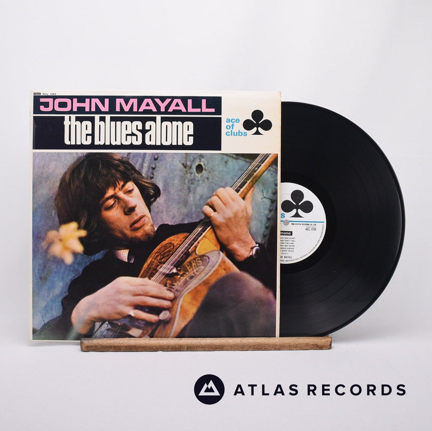 John Mayall - The Blues Alone - Mono -1 -1 LP Vinyl Record - EX/EX