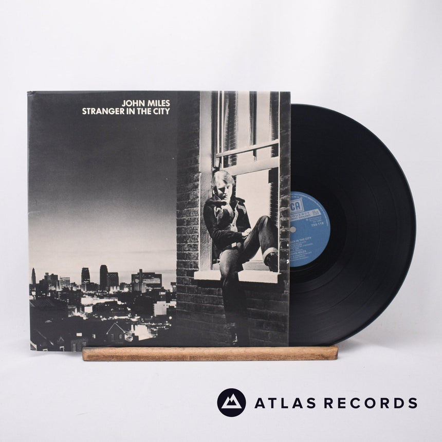 John Miles Stranger In The City LP Vinyl Record - Front Cover & Record