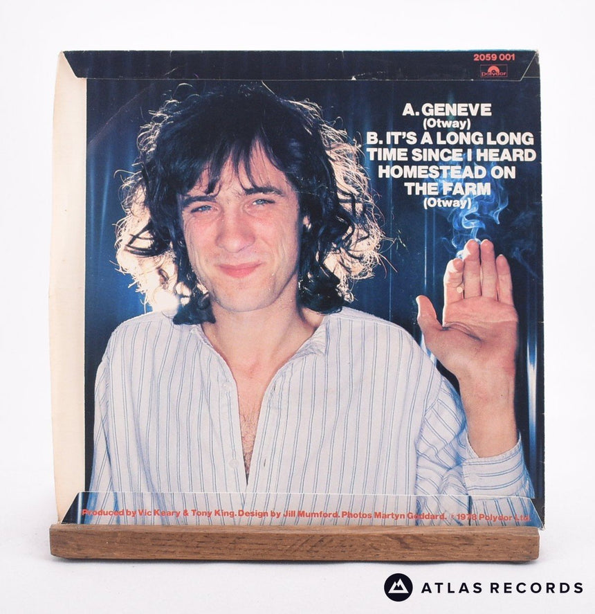 John Otway - Geneve - 7" Vinyl Record - VG+/EX