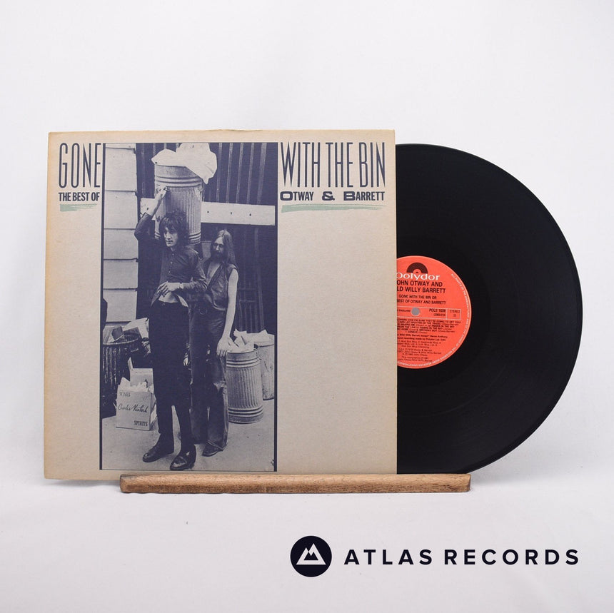 John Otway Gone With The Bin - The Best Of Otway And Barrett LP Vinyl Record - Front Cover & Record