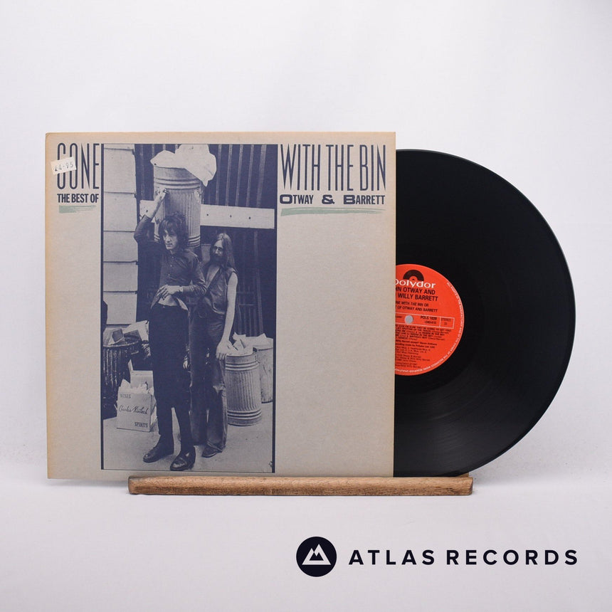 John Otway Gone With The Bin - The Best Of Otway And Barrett LP Vinyl Record - Front Cover & Record