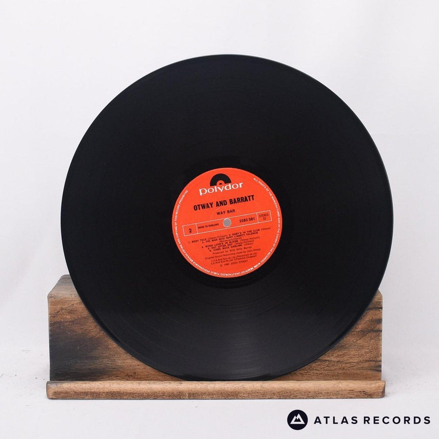 John Otway - Way & Bar - LP Vinyl Record - EX/EX