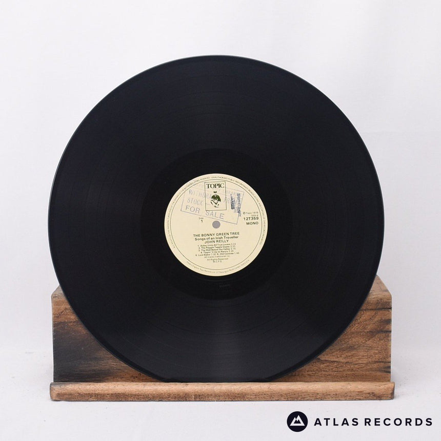 John Reilly - The Bonny Green Tree - Lyric Sheet Mono LP Vinyl Record - VG/EX