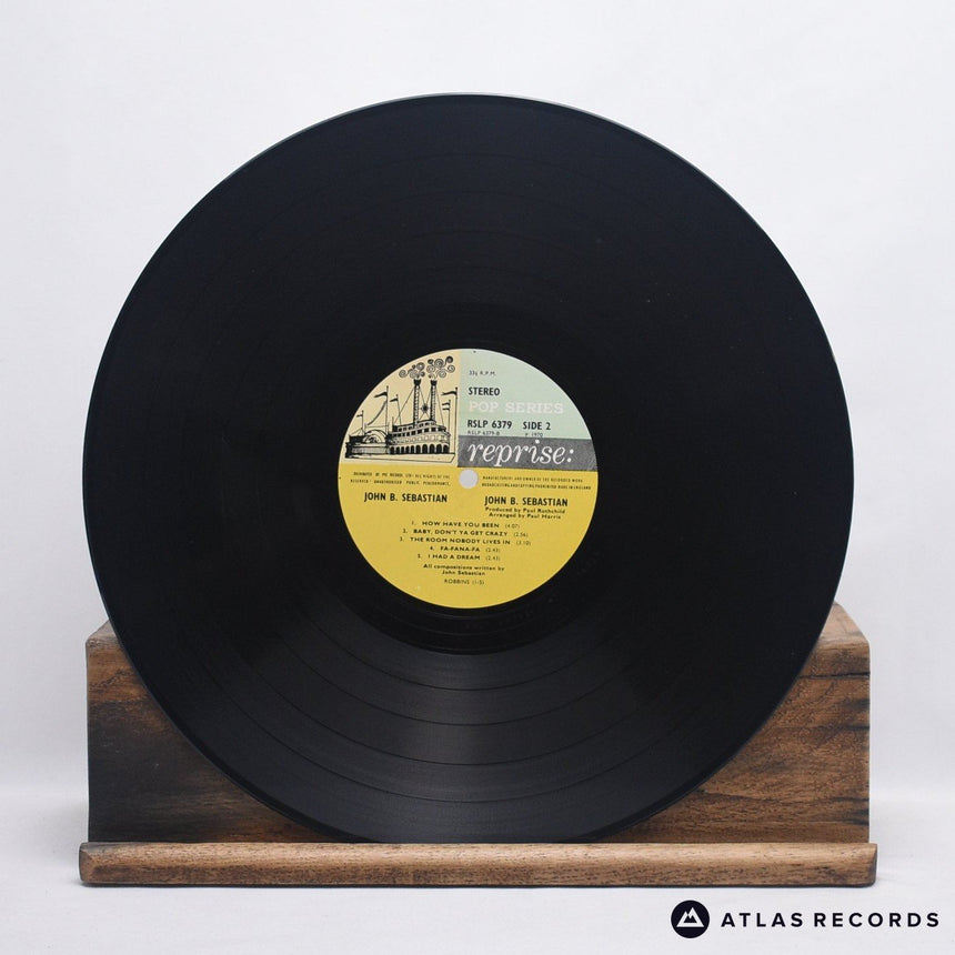 John Sebastian - John B. Sebastian - Gatefold LP Vinyl Record - VG+/EX