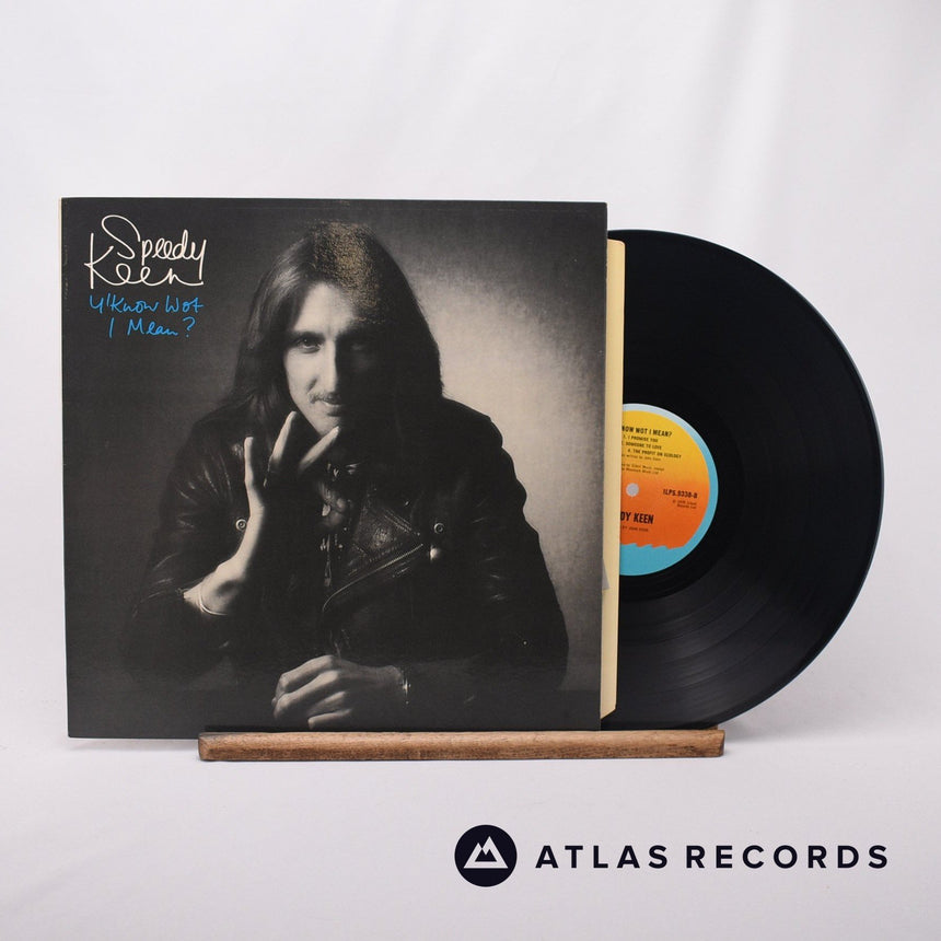 John "Speedy" Keen Y'Know Wot I Mean? LP Vinyl Record - Front Cover & Record