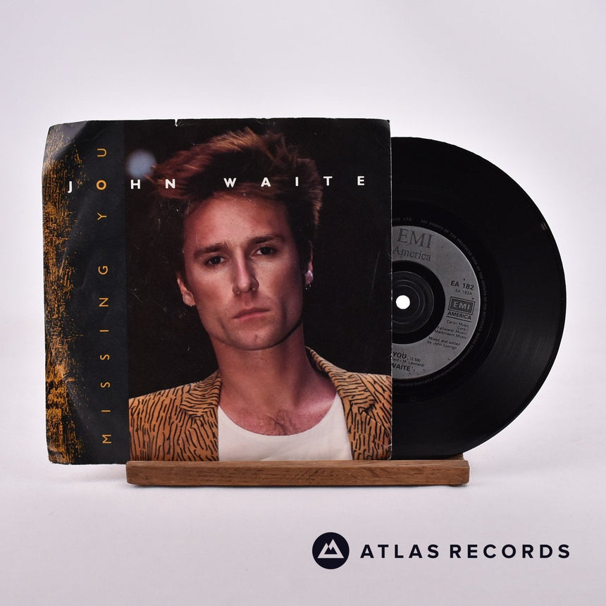 John Waite Missing You 7" Vinyl Record - Front Cover & Record