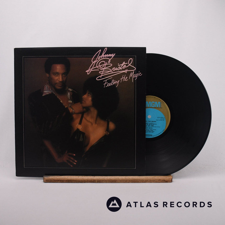Johnny Bristol Feeling The Magic LP Vinyl Record - Front Cover & Record