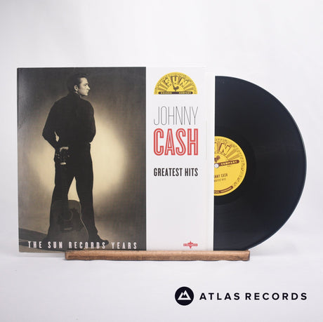 Johnny Cash Greatest Hits - The Sun Records Years LP Vinyl Record - Front Cover & Record